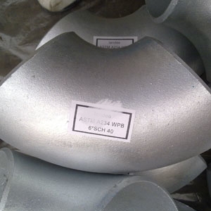Hot Dipped Galvanized 90D Elbow, SR, SCH.40, 6 Inch