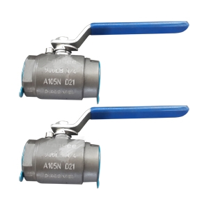 Nylon Seated Ball Valve, 1/2 Inch, 900#