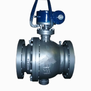 Trunnion Ball Valve, ASTM A216 WCB, 300#, 10 Inch, RF