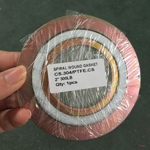 Spiral Wound Gasket, SUS304, 300#, 2 Inch