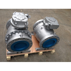 Metal Seat Ball Valve, Trunnion Solid Ball, 2-PC, 300#