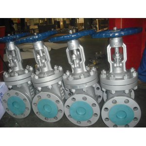 A216 WCB Gate Valve, 24 Inch, Class 300, CR-13 Trim, RF Ends